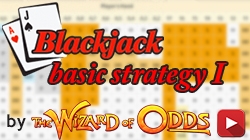 Blackjack Basic Strategy with infinite decks